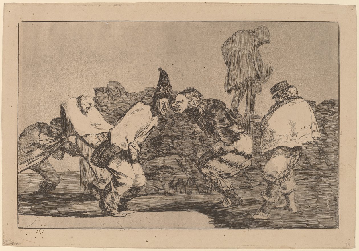 Follia di carnevale da Francisco de Goya