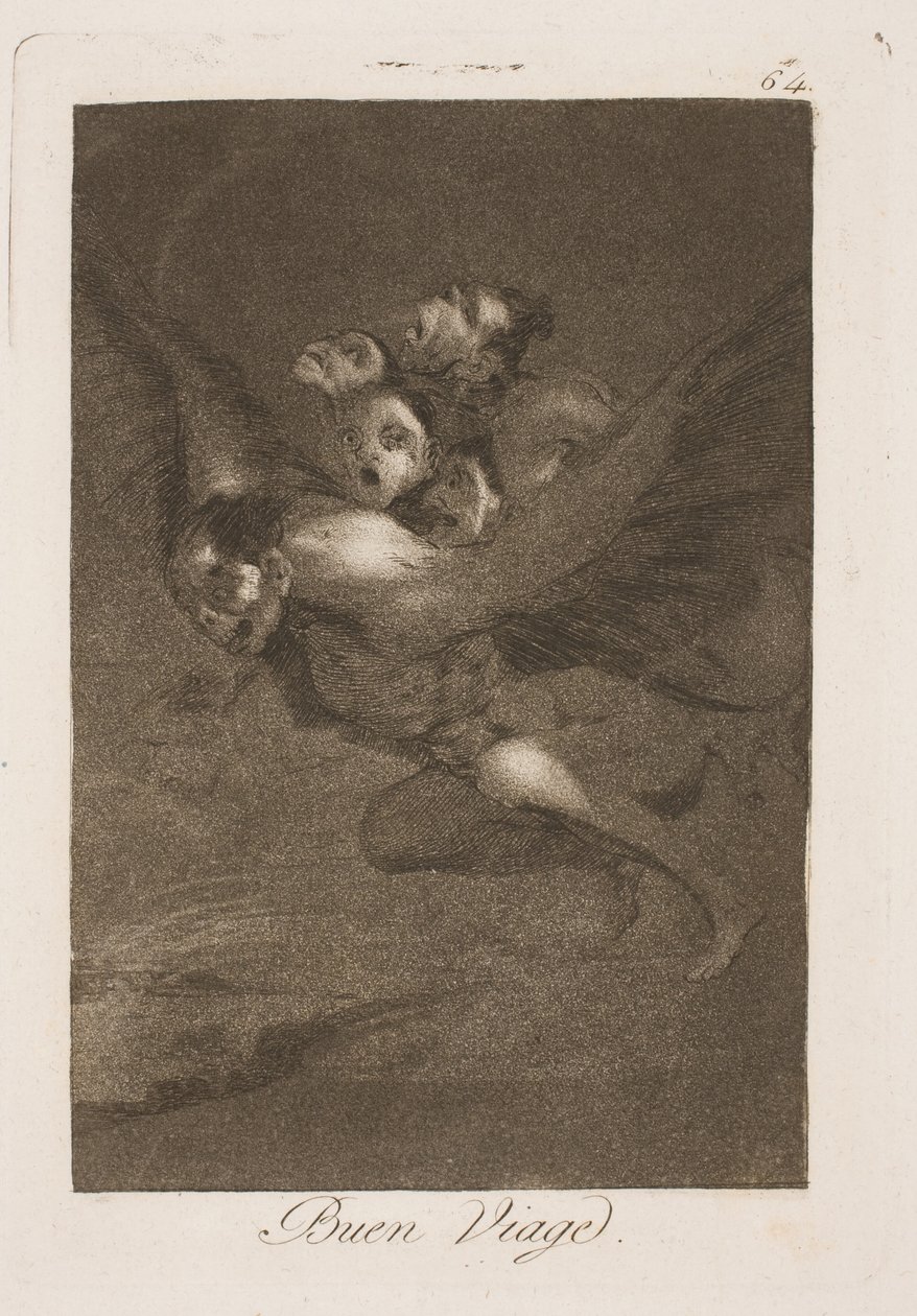 Buon viaggio! da Francisco de Goya