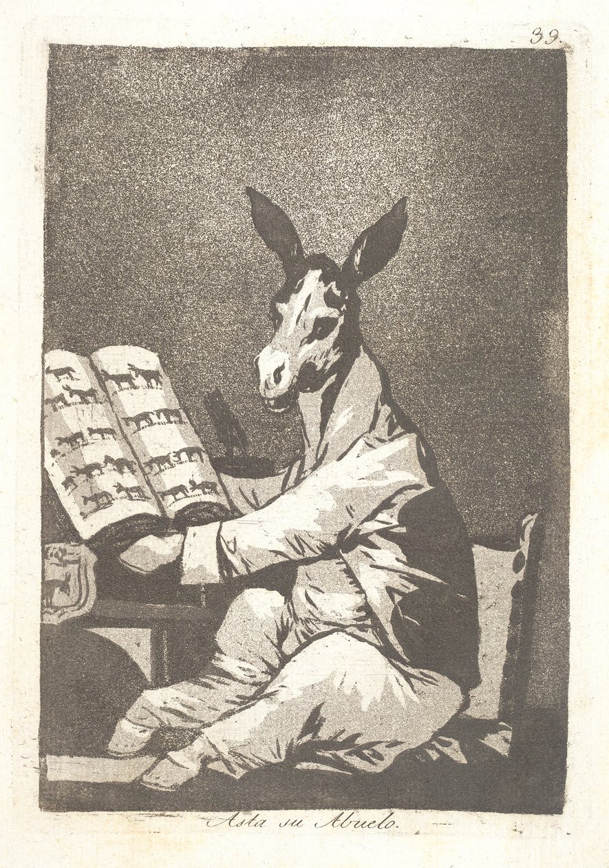 I Suoi Antenati da Francisco de Goya
