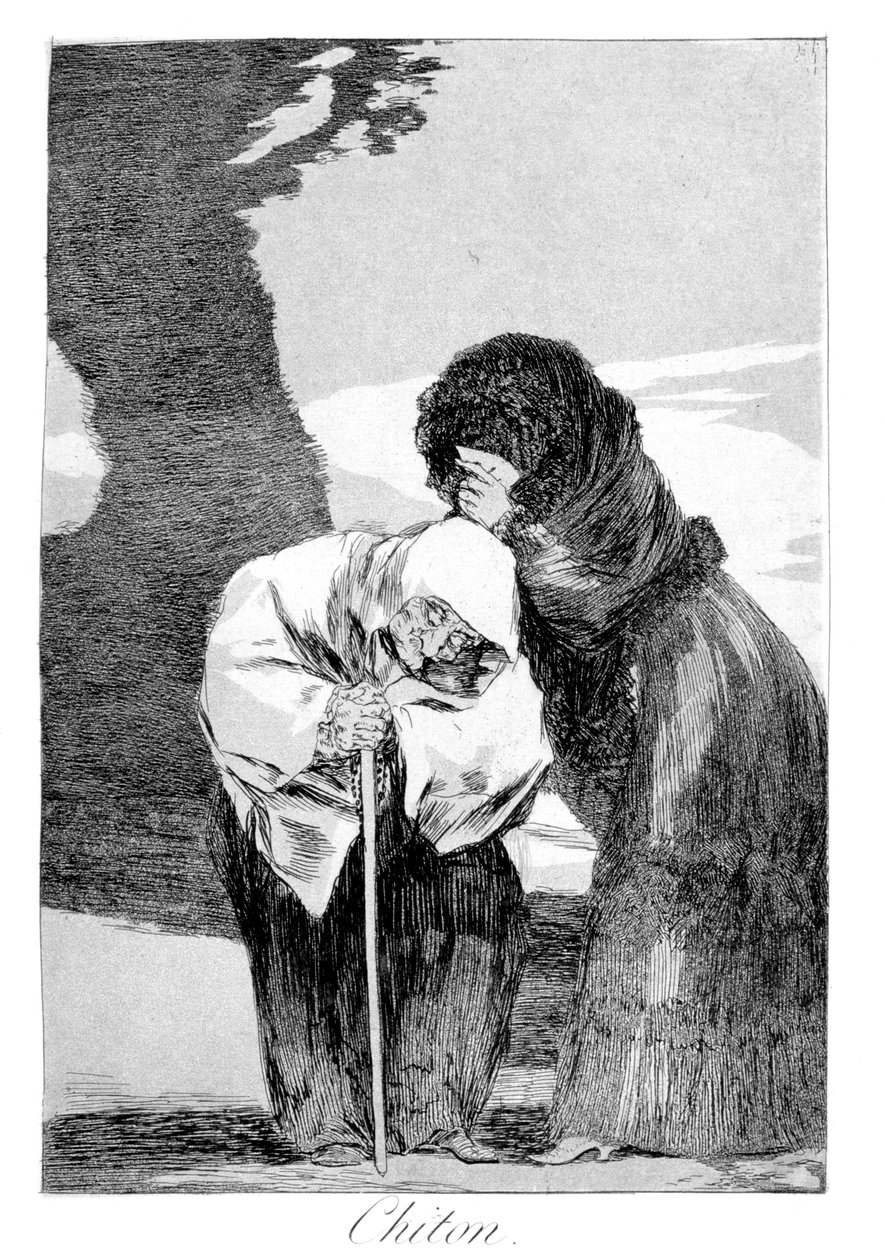 Silenzio, 1799 da Francisco de Goya