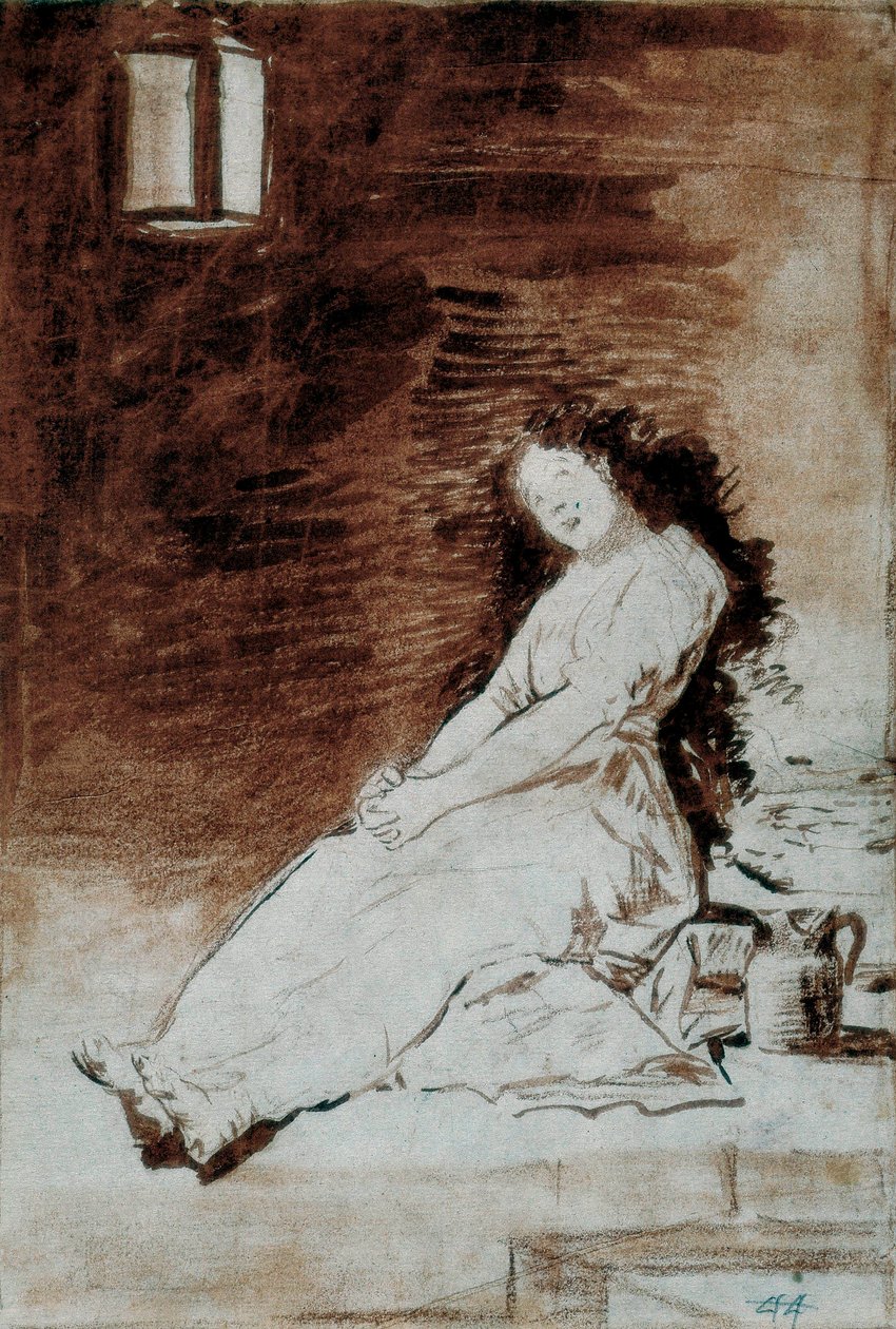 Los Caprichos: "Perché era suscettibile" da Francisco de Goya
