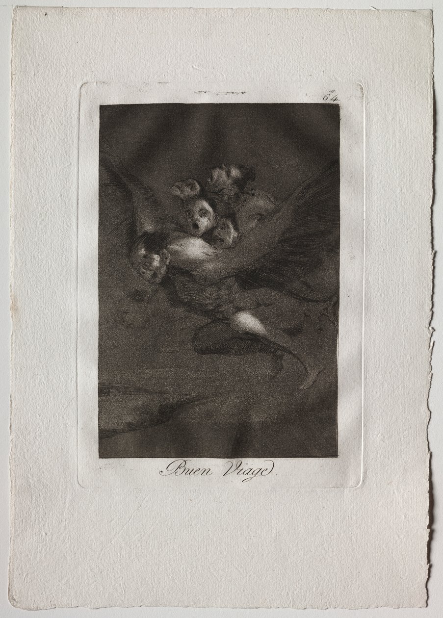 Ochenta Caprichos: Bon Voyage da Francisco de Goya