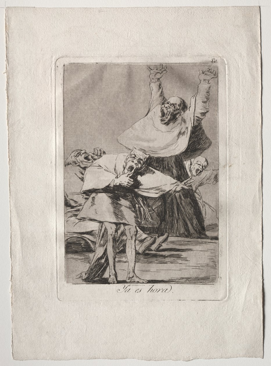 Ochenta Caprichos: È ora da Francisco de Goya