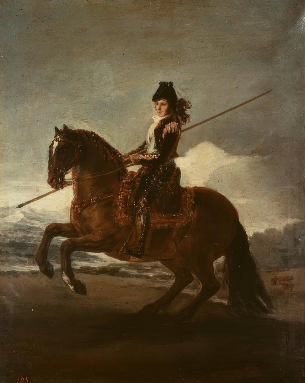 Picador a cavallo da Francisco de Goya