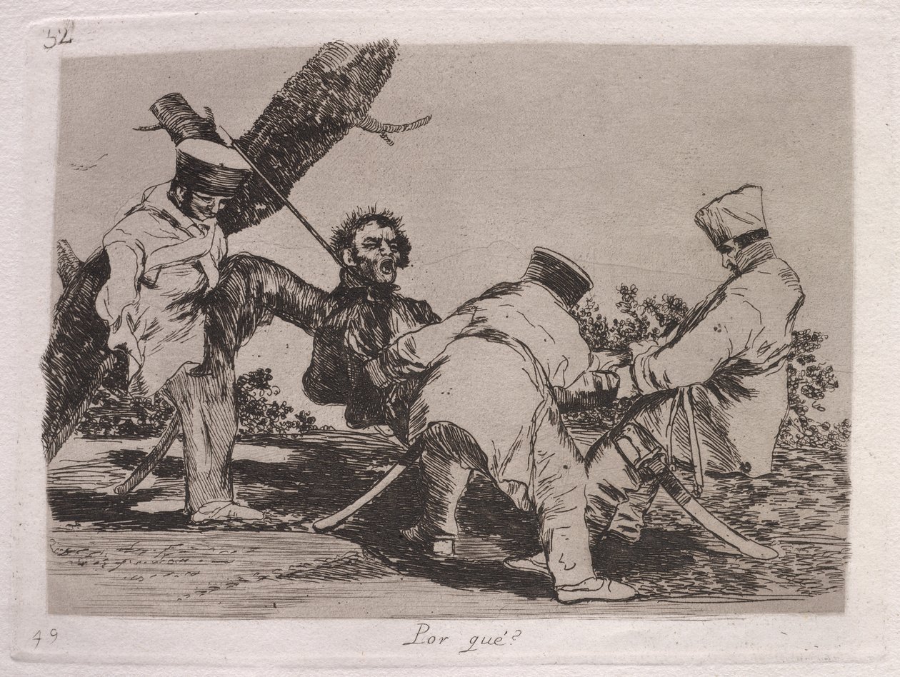 Perché? da Francisco de Goya