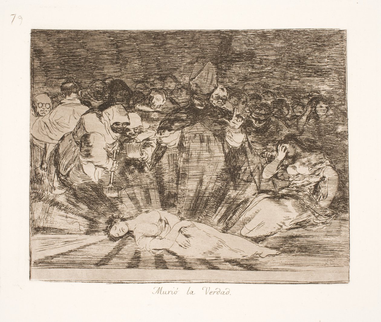 La verità è morta (79) da Francisco de Goya