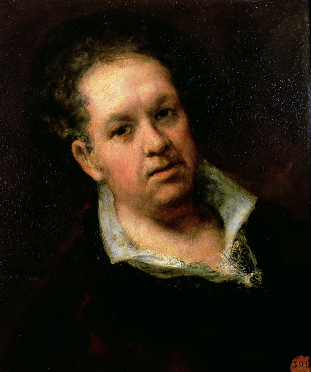 Autoritratto, 1815 da Francisco de Goya