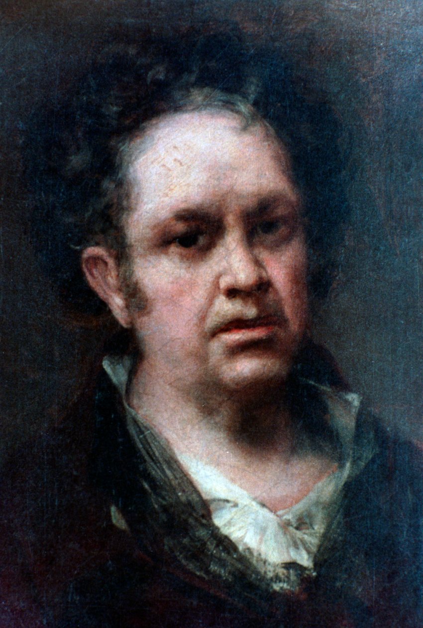 Autoritratto, 1815 da Francisco de Goya