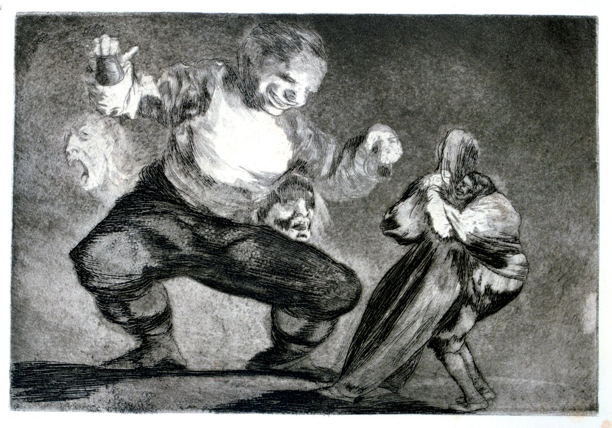 Sempliciotto, 1819-1823 da Francisco de Goya