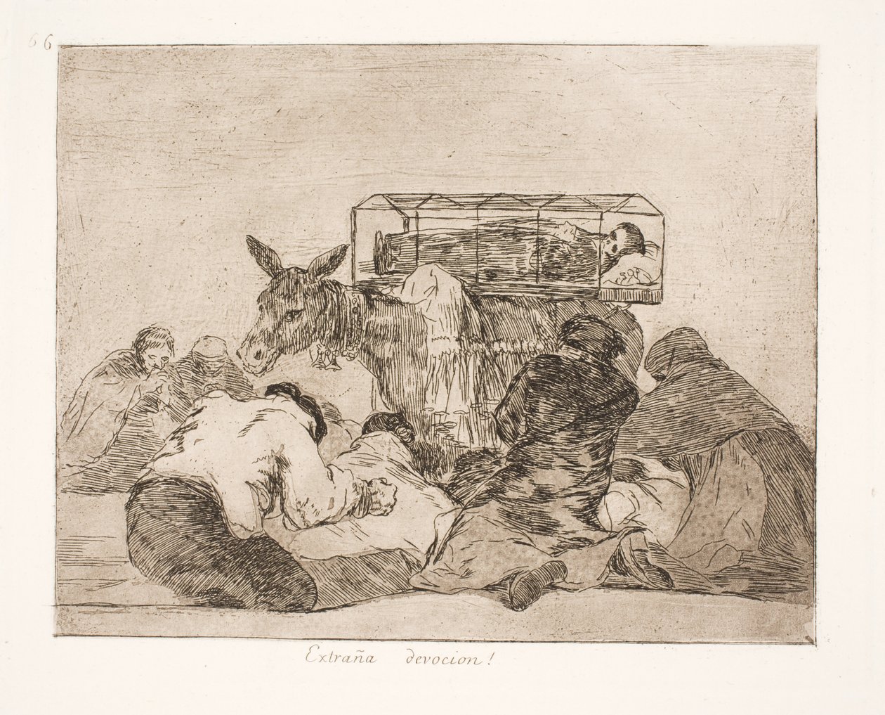 Strana devozione (66) da Francisco de Goya