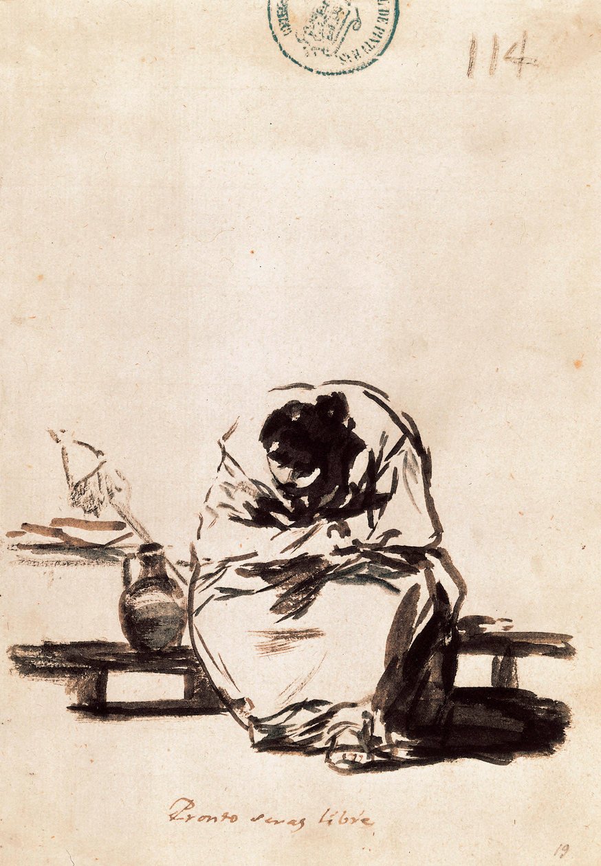 Presto sarai libero da Francisco de Goya