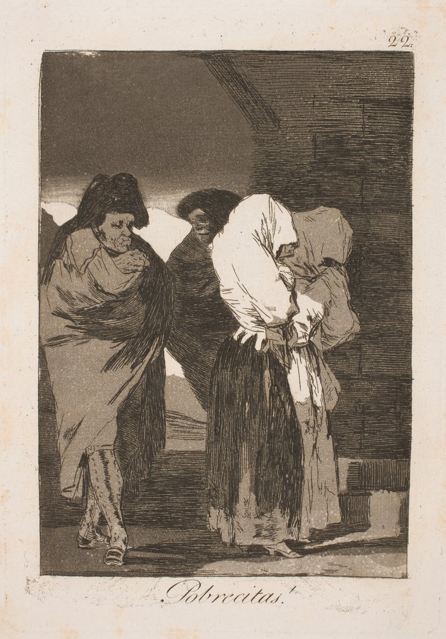 Povere ragazze da Francisco de Goya