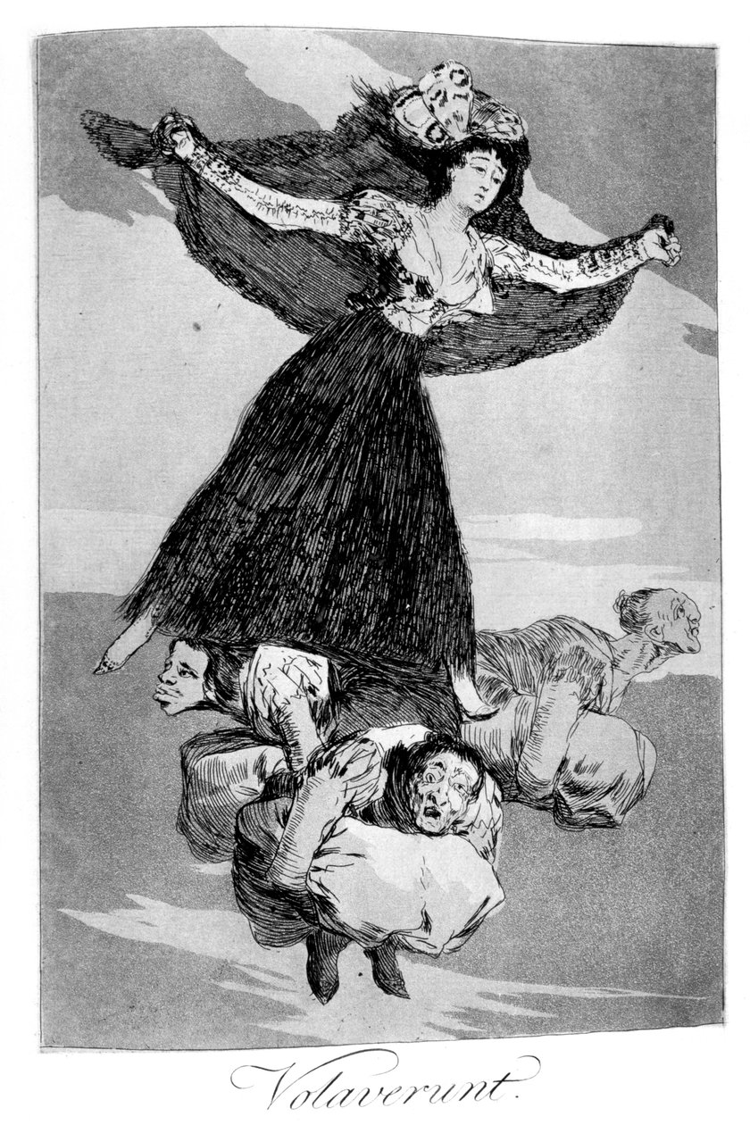 Sono volati via, 1799 da Francisco de Goya