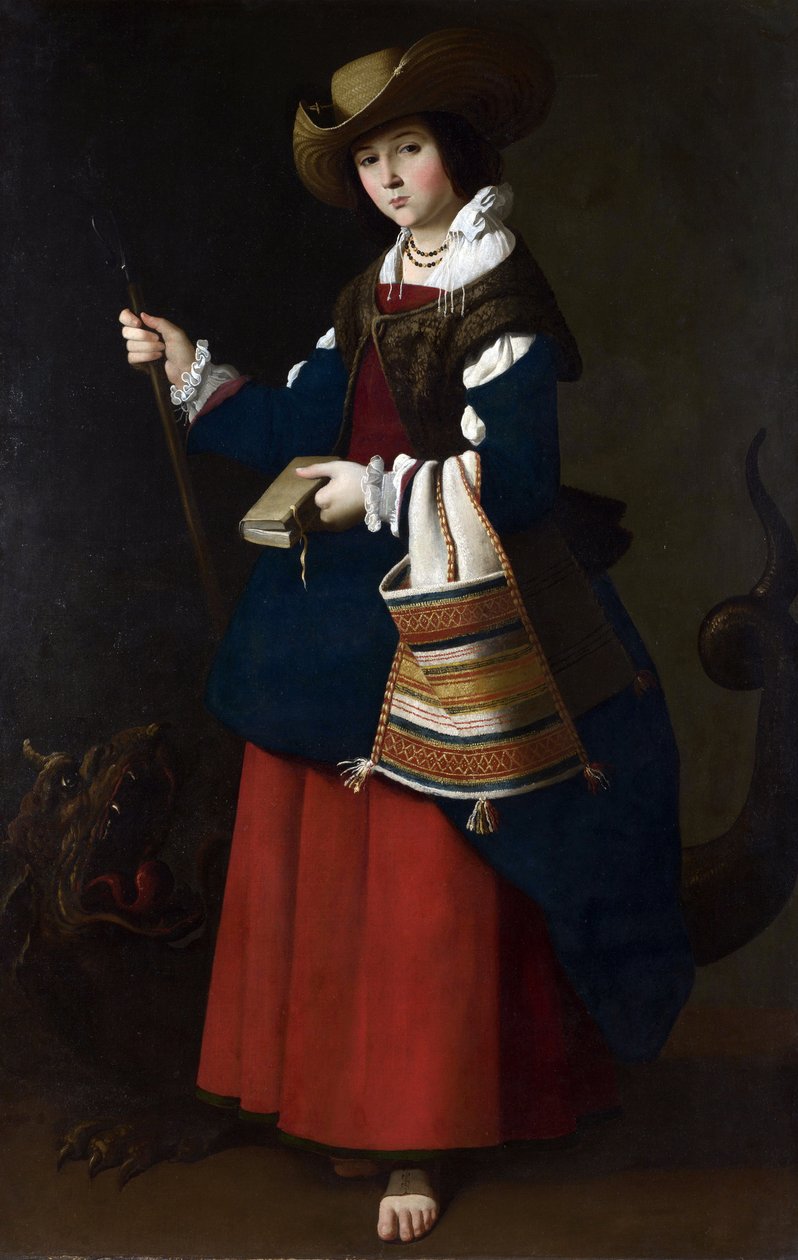 Santa Margherita, 1630-1634 da Francisco de Zurbaran