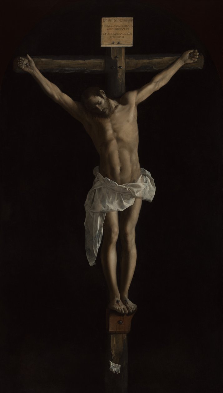 La crocifissione da Francisco de Zurbaran
