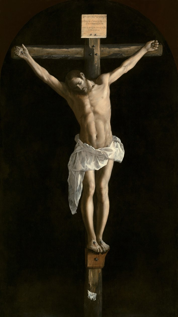 La crocifissione da Francisco de Zurbaran