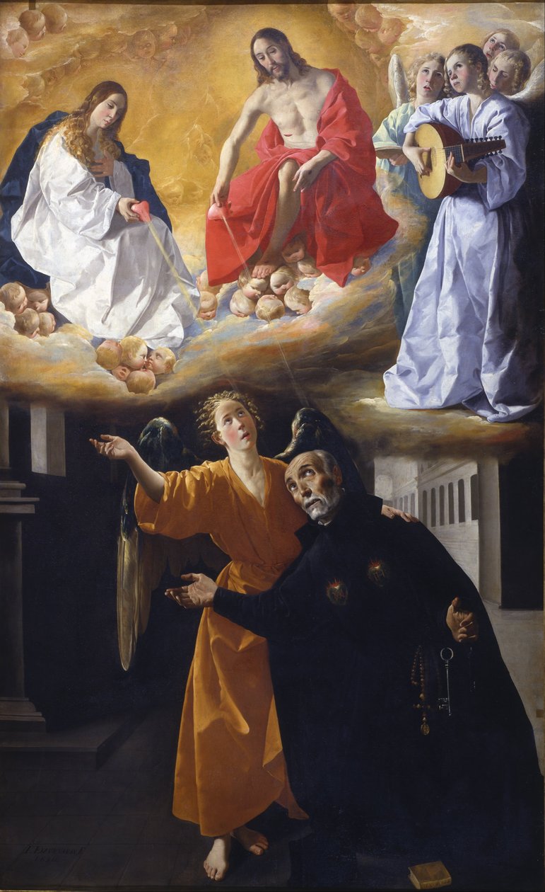 Visione del Beato Alonso Rodríguez da Francisco de Zurbaran