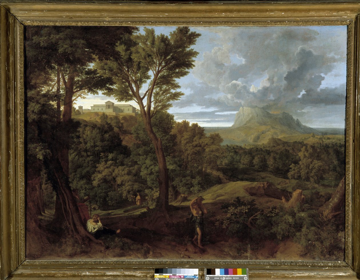 Paesaggio da Francisque Millet