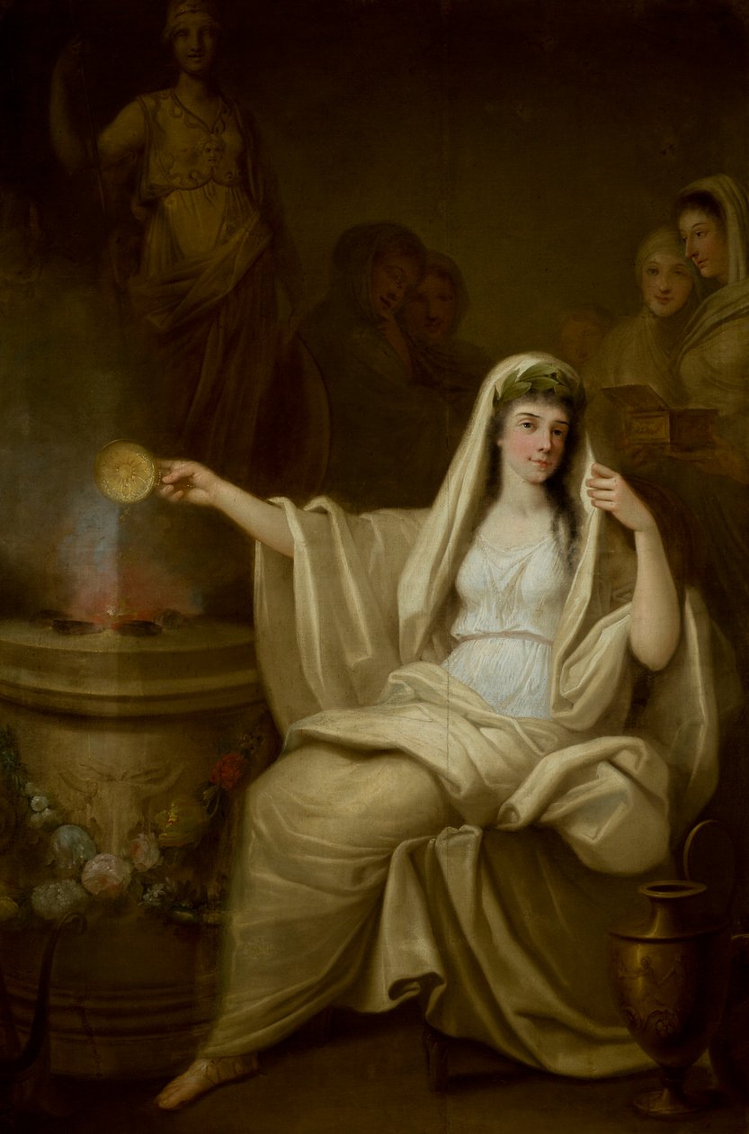 Offerta di una Vestale da Franciszek Smuglewicz