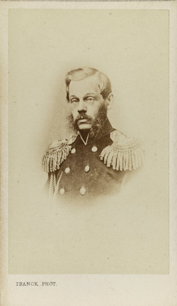 Ritratto del conte Dmitry Alekseyevich Milyutin 1816-1912 da Franck