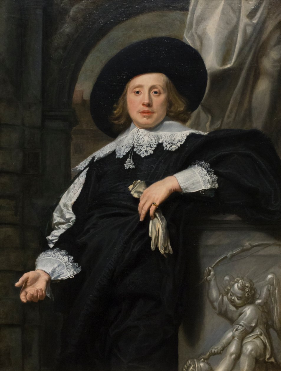 Ritratto di un uomo da Franco Flemish School