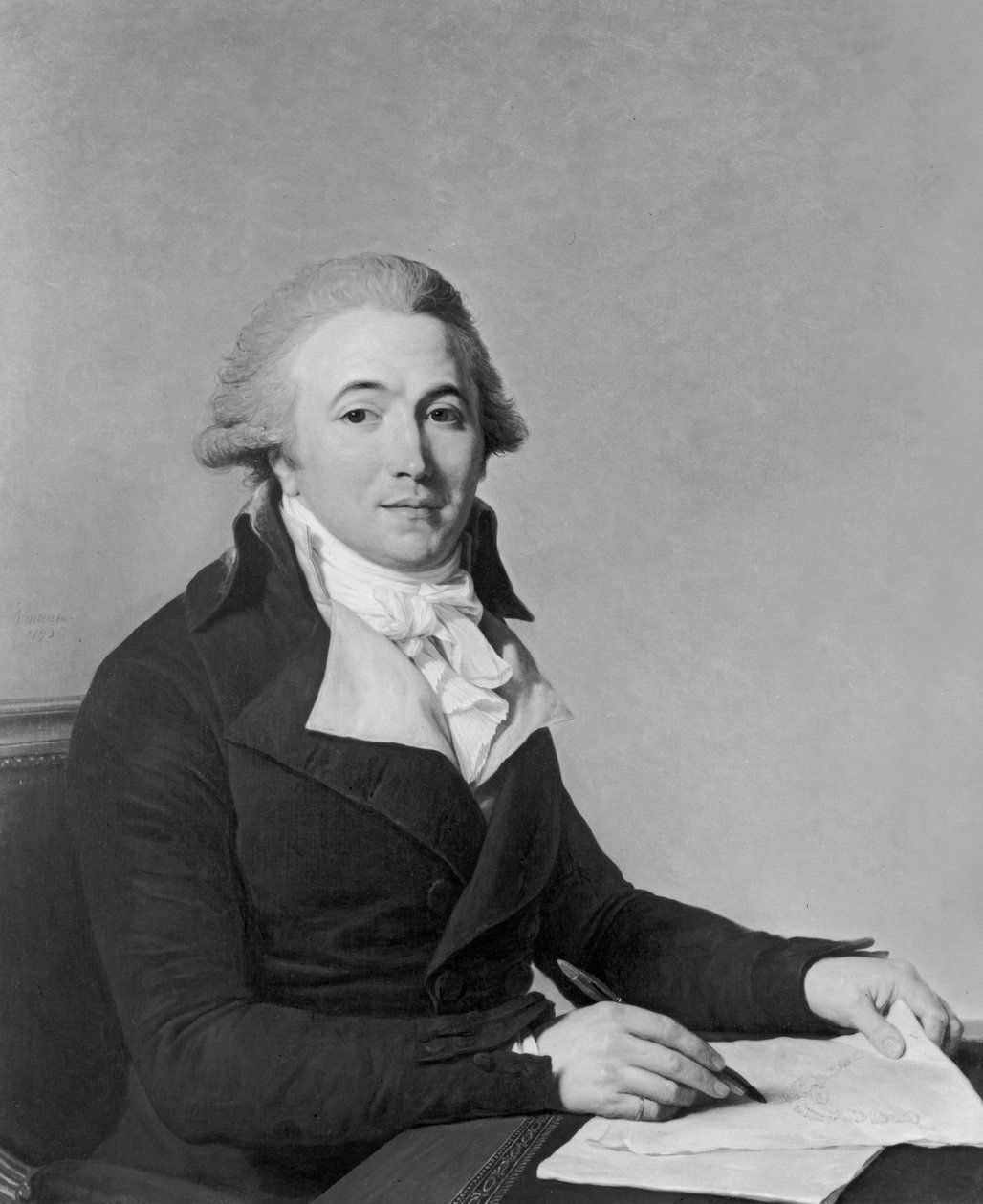 Ritratto di un uomo sconosciuto, 1793 da François André Vincent