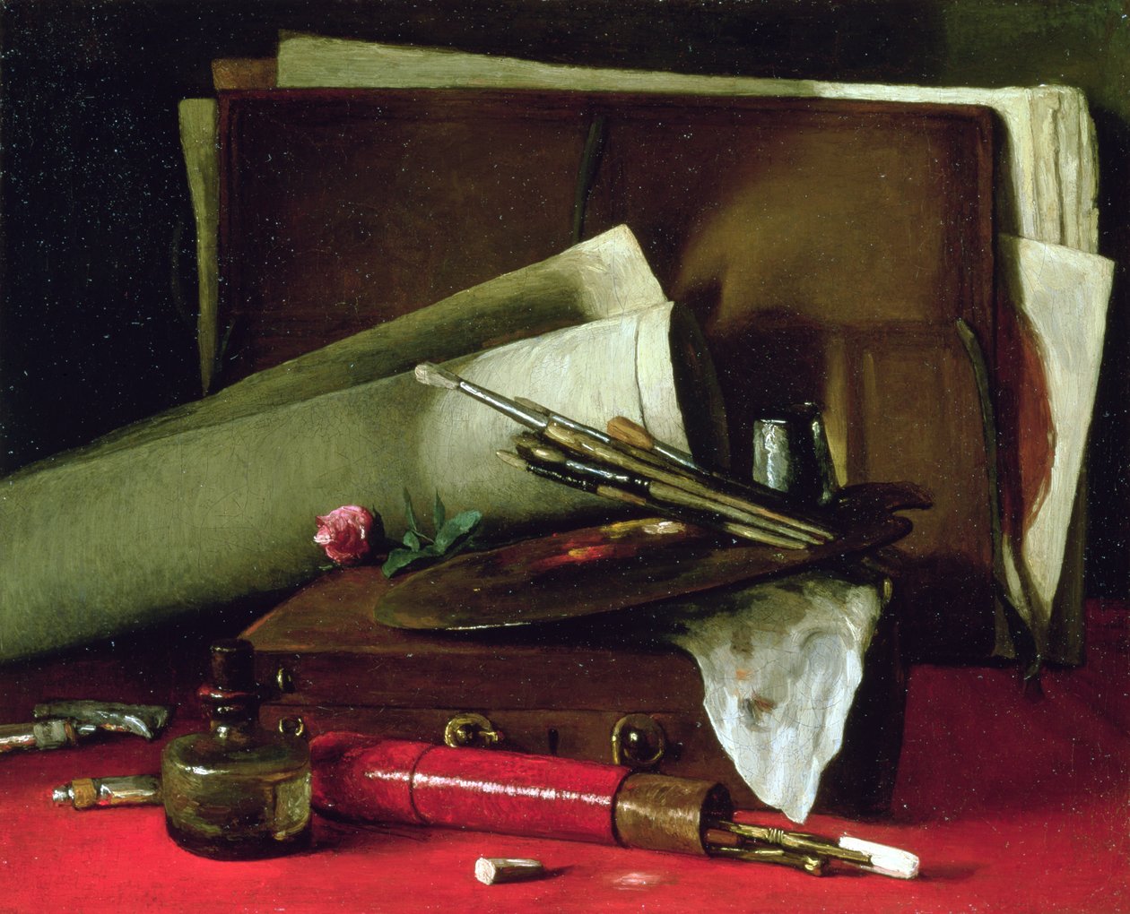 Attributi della pittura da François Bonvin