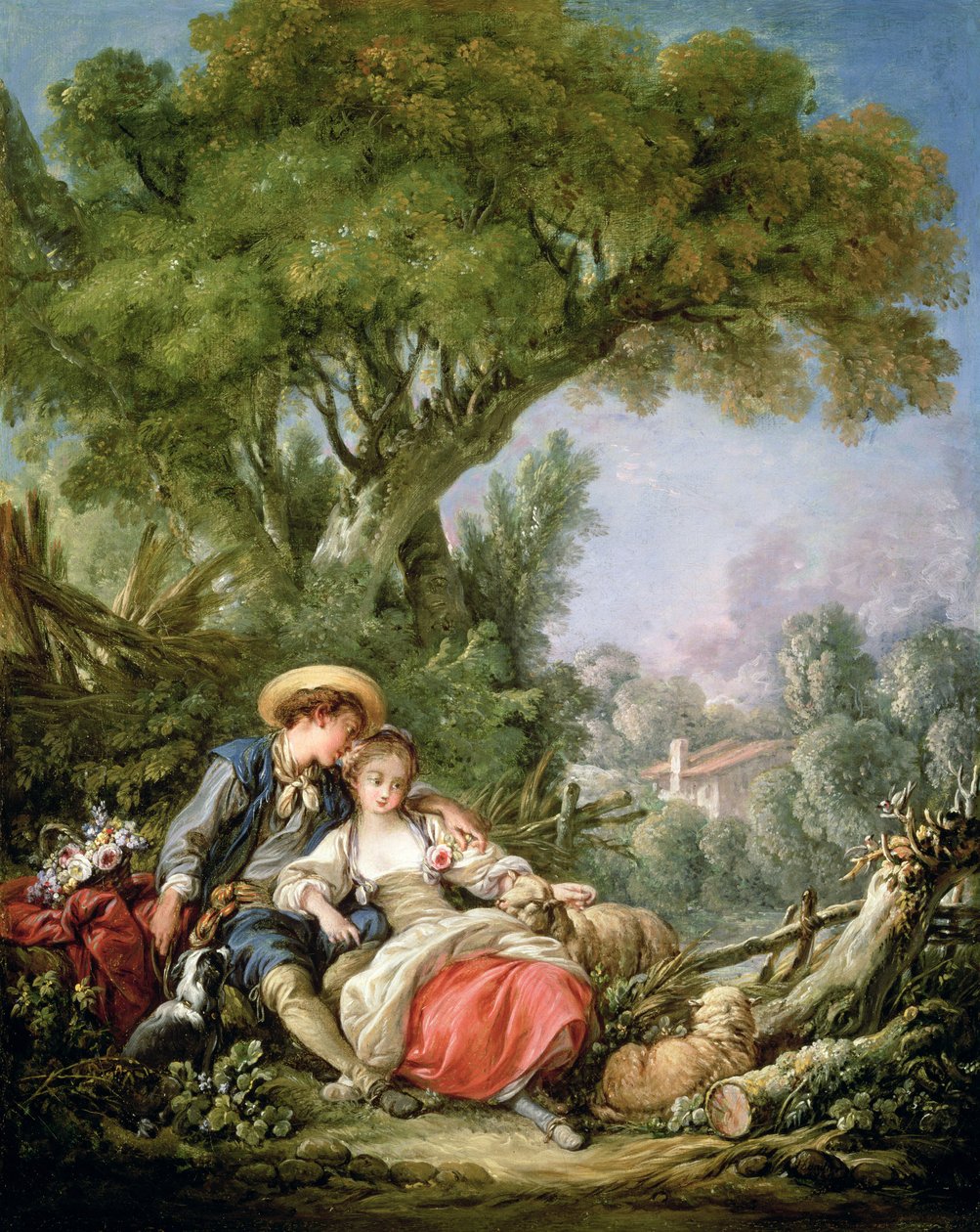 Il riposo, 1764 da François Boucher
