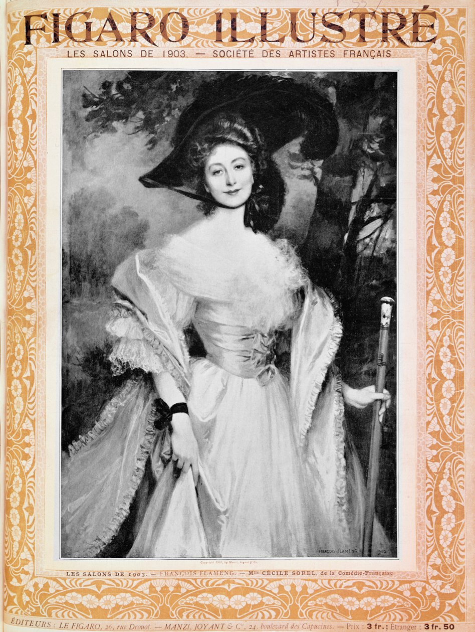Cecile Sorel (1873-1966) copertina di 