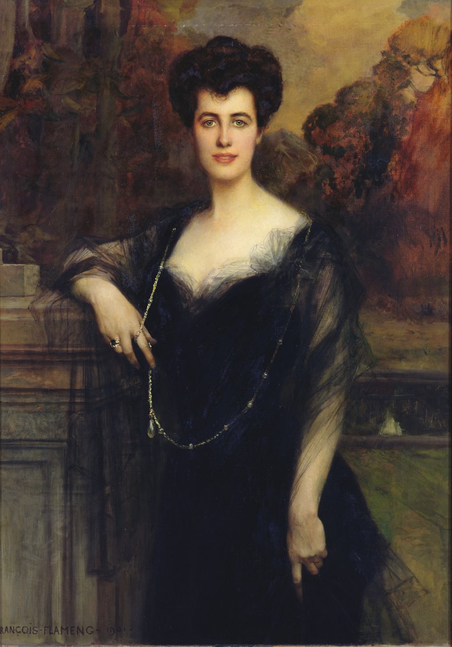 Madame Faure, 1901 da Francois Flameng