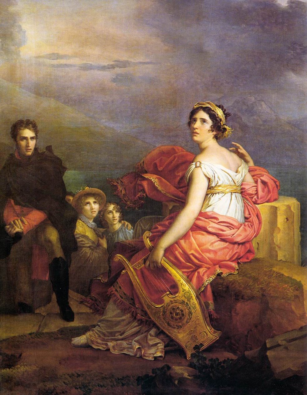 Corinna a Capo Miseno da Baron François Pascal Simon Gérard