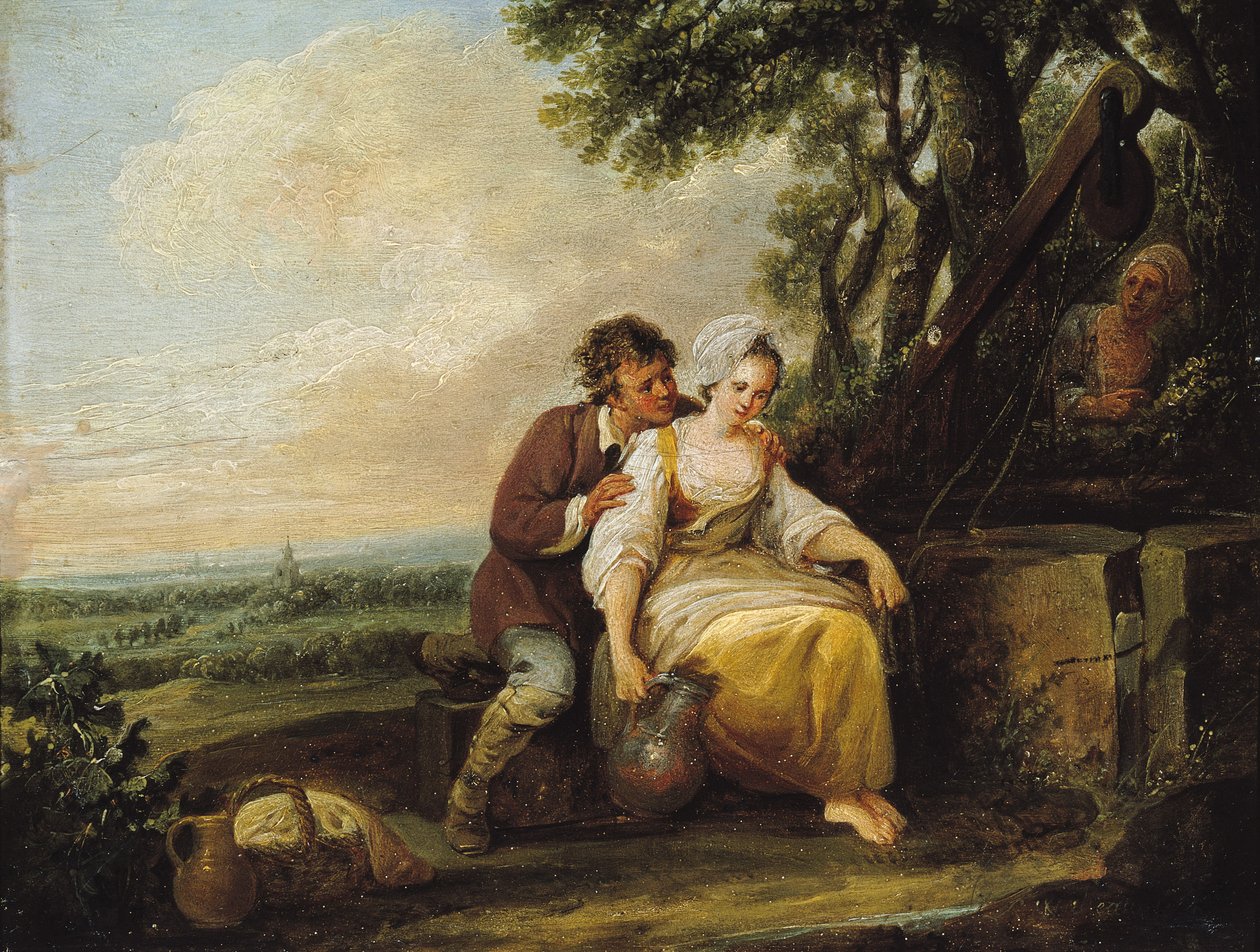 Scena galante, 1774 da Francois Louis Joseph Watteau