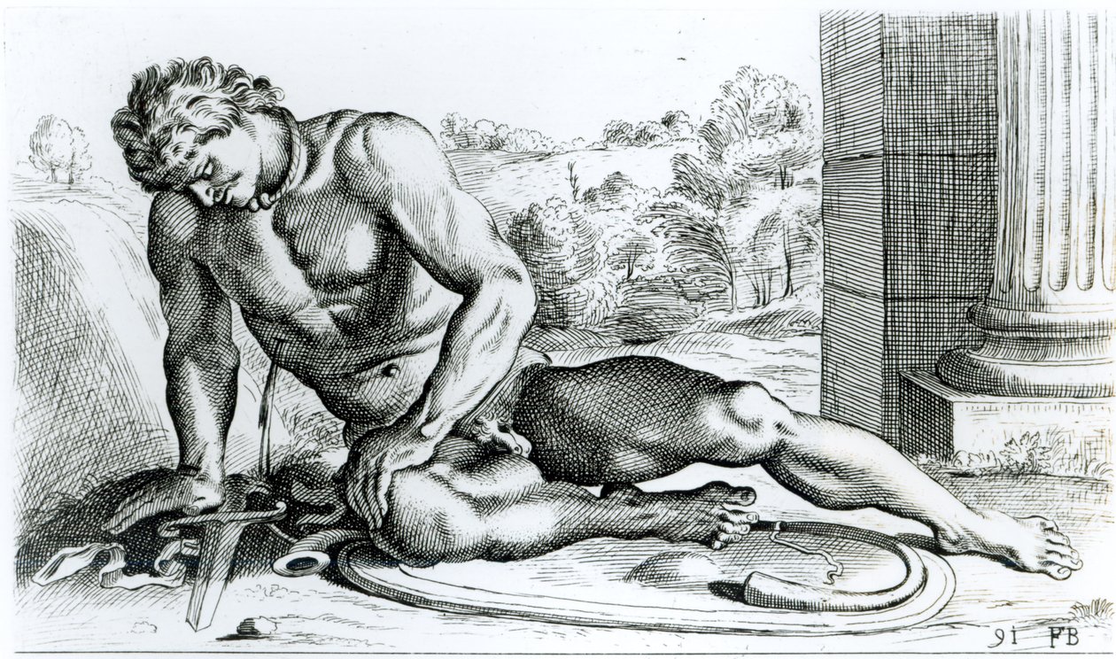 Mirmillo, c.1653 da Francois Perrier
