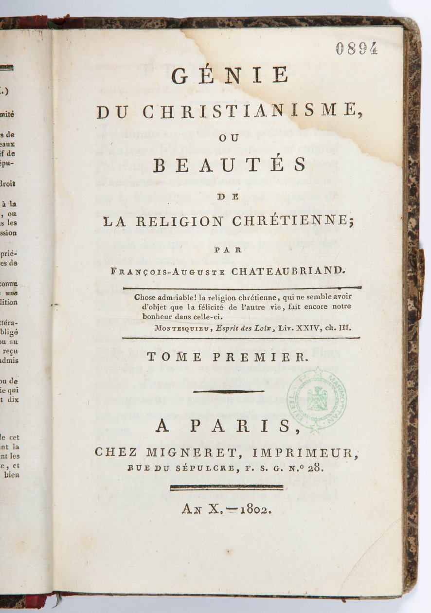 Pagina del titolo del 