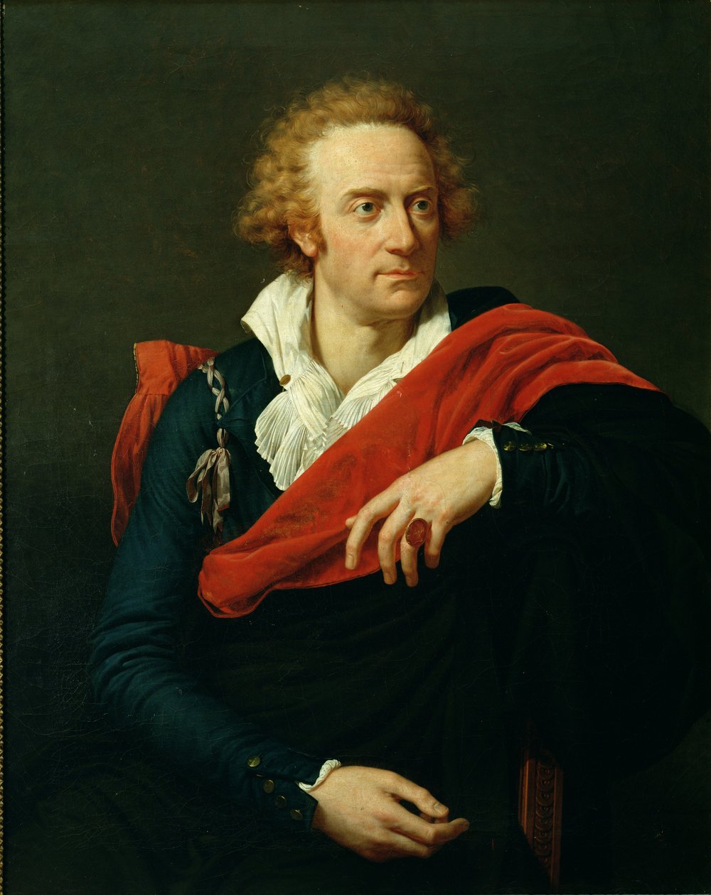 Ritratto di Vittorio Alfieri (1749-1803) da Francois Xavier Fabre