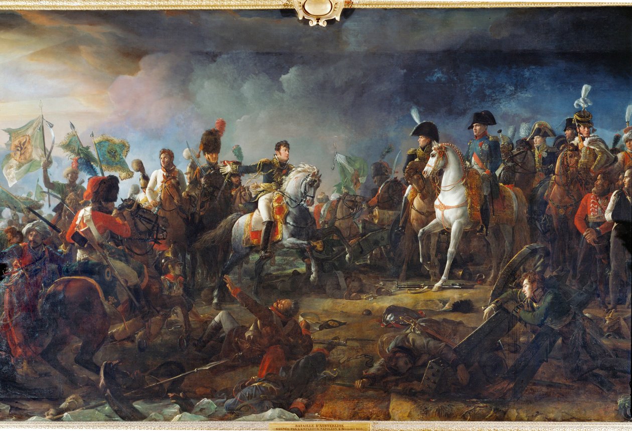 La battaglia di Austerlitz ... da Francois (school of) Gerard