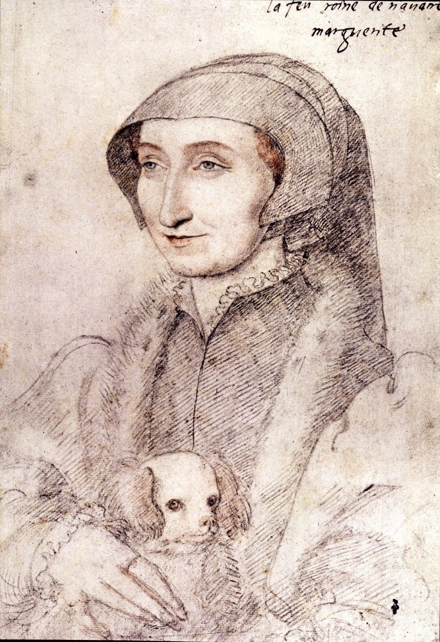 Margherita di Navarra (1523-1574) da François Clouet