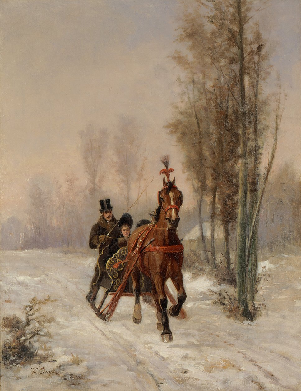 La slitta da Francois Duyck