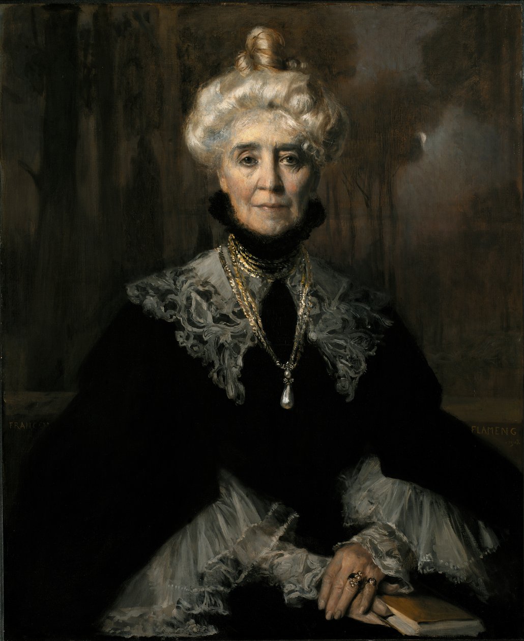 Signora Adeline M. Noble, 1903 da Francois Flameng