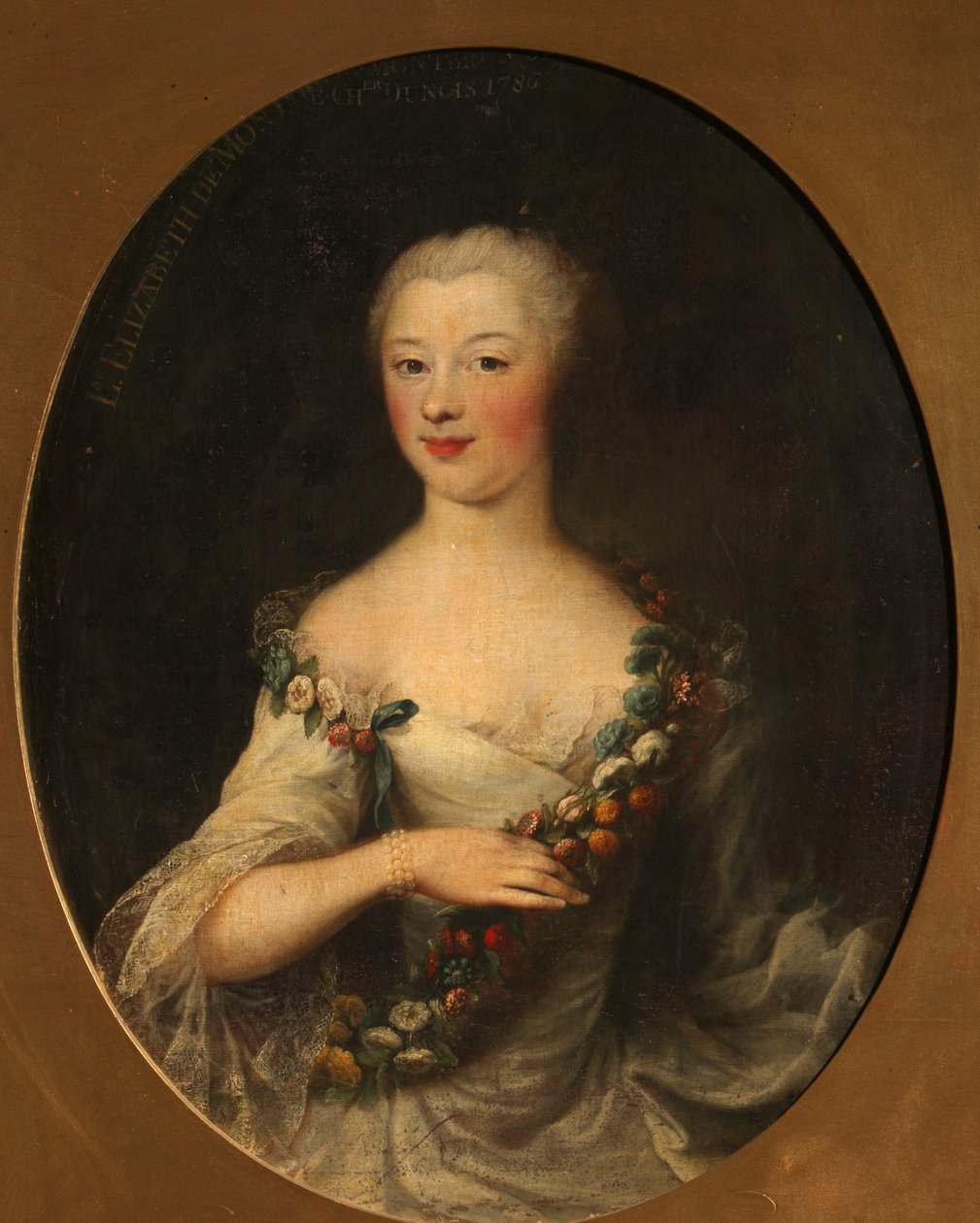 Ritratto di una donna, 1786 da Francois Hubert Drouais