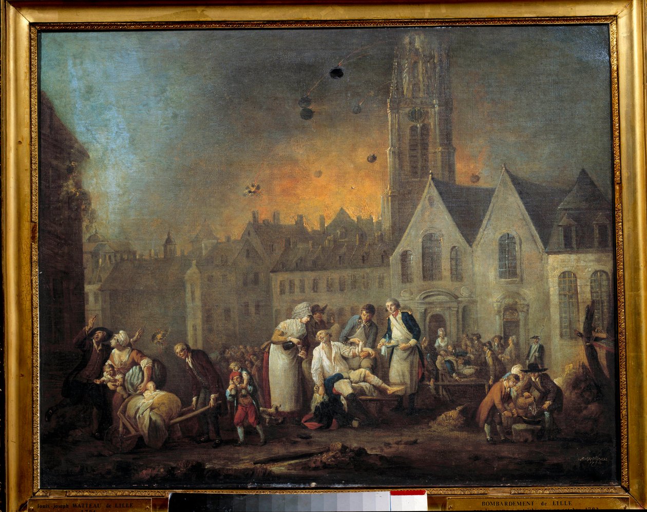 Guerre rivoluzionarie: Assedio di Lille da Francois Louis Joseph Watteau