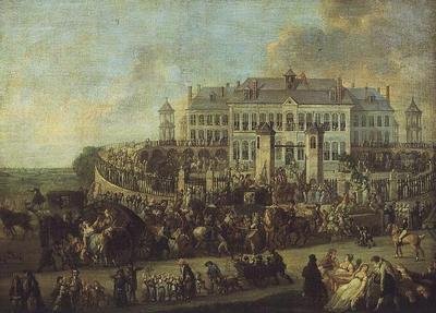 La festa a Broquelet da Francois Louis Joseph Watteau