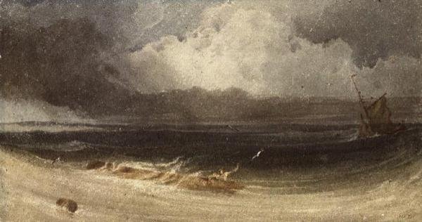 Il marinaio naufragato da Francois Louis Thomas Francia
