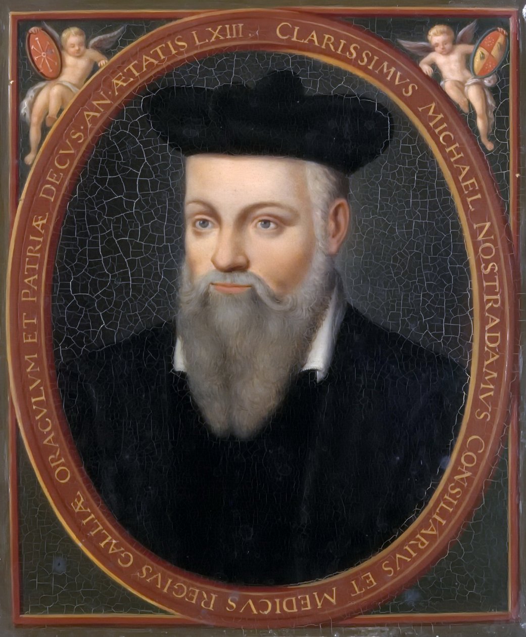Michel de Nostredame, detto Nostradamus da Francois Marius Granet