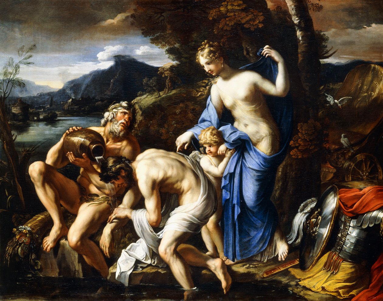 La Deificazione di Enea da Francois Perrier