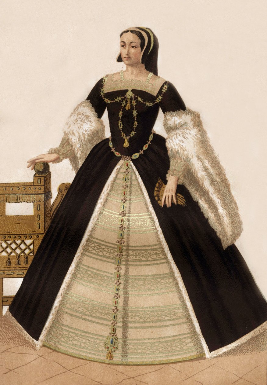 Claude de France (incisione) da Francois Roger de Gaignieres