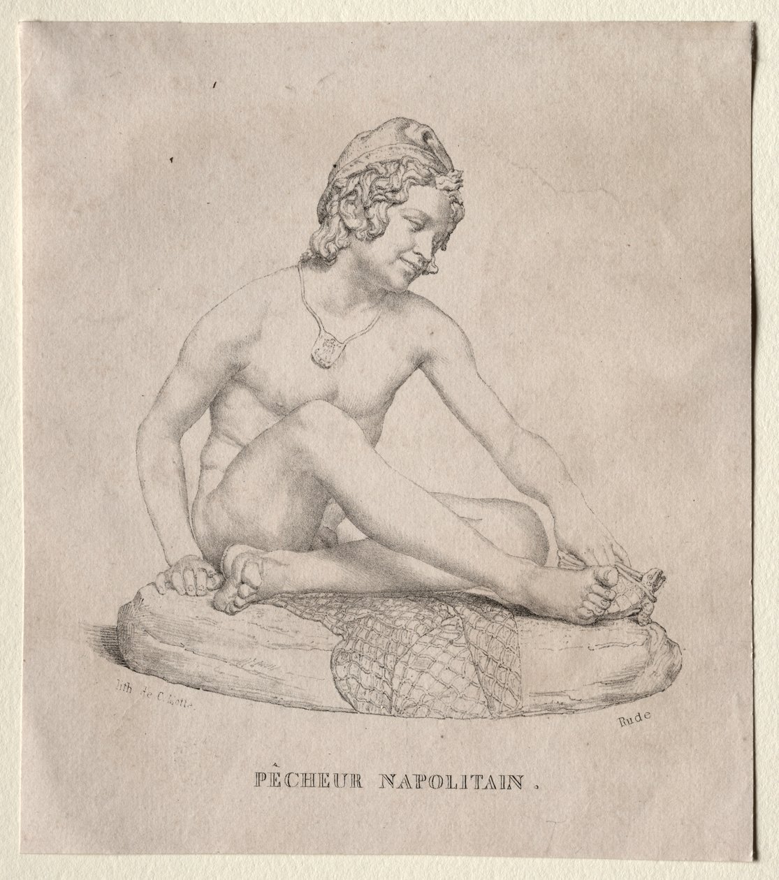 Pescatore napoletano da Francois Rude
