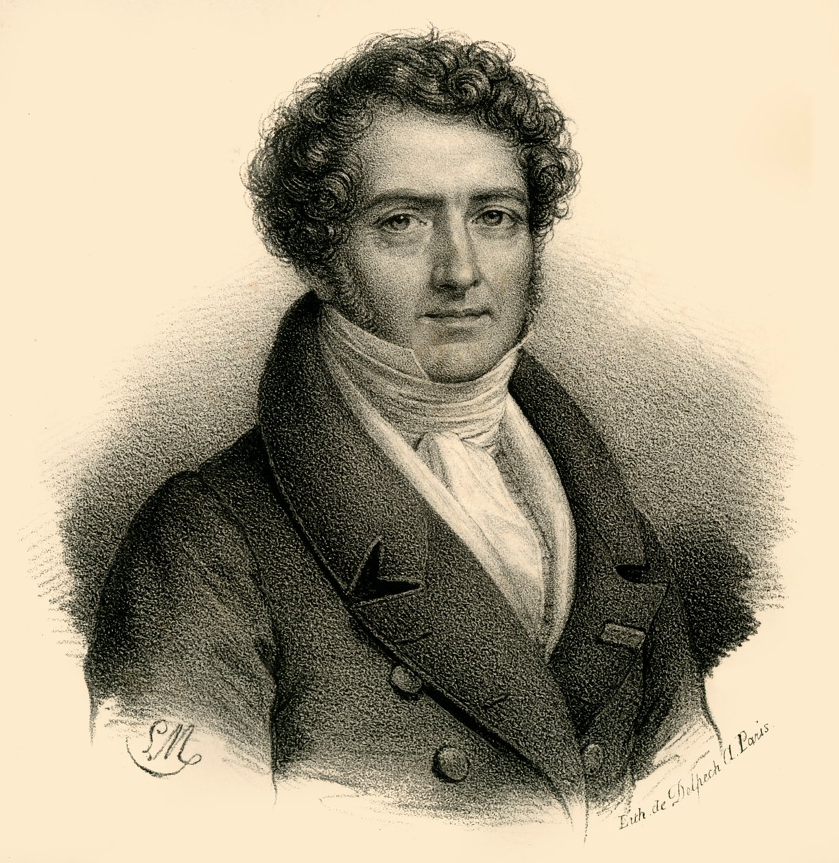 Boieldieu, 1775-1834, c1830 da Francois Seraphin Delpech