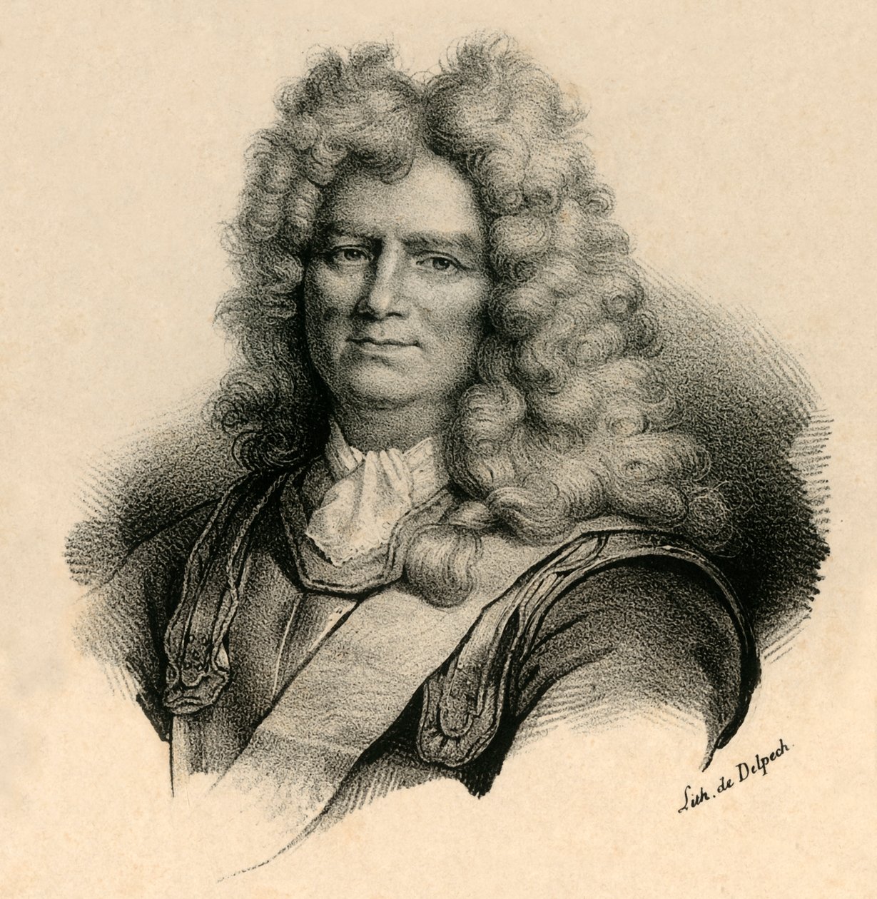 Vauban, 1633-1707, c1830 da Francois Seraphin Delpech