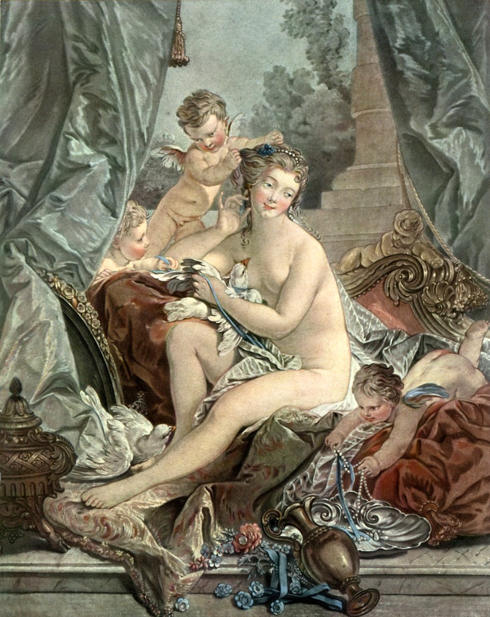 La Toilette di Venere da Francois after Boucher